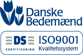 Benyt en ISO9001 certificeret og uddannet bedemand Korsør